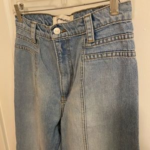 Reformation 70s Seamed Jeans, size 29